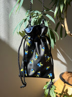 【ブルーベリー・ア・ラ・カルト】 刺繍バッグ