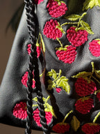 【ラズベリー・ア・ラ・モード】 刺繍バッグ