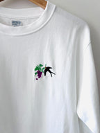 【つばめと葡萄】長袖Tシャツ