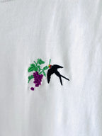 【つばめと葡萄】長袖Tシャツ
