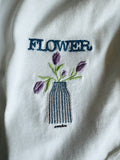 【チューリップ刺繍】長袖Tシャツ