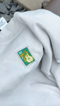 【切手と洋梨】 長袖Tシャツ