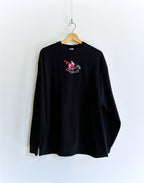 【コスモスを添えて】 長袖Tシャツ
