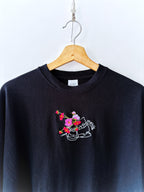 【コスモスを添えて】 長袖Tシャツ