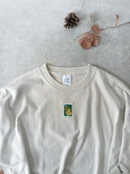 【切手と洋梨】 長袖Tシャツ