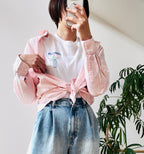 【チューリップ刺繍】長袖Tシャツ
